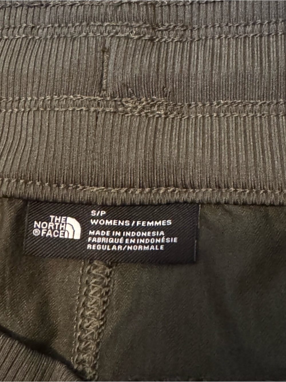 The North Face Women's Aphrodite 2.0 Capri Pants Joggers Dark Green Size Small - Picture 6 of 7